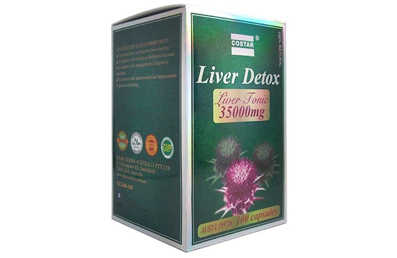 loi ich cua vien uong Liver Detox Costar