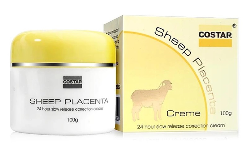 kem duong da nhau thai cuu costar sheep placenta creme