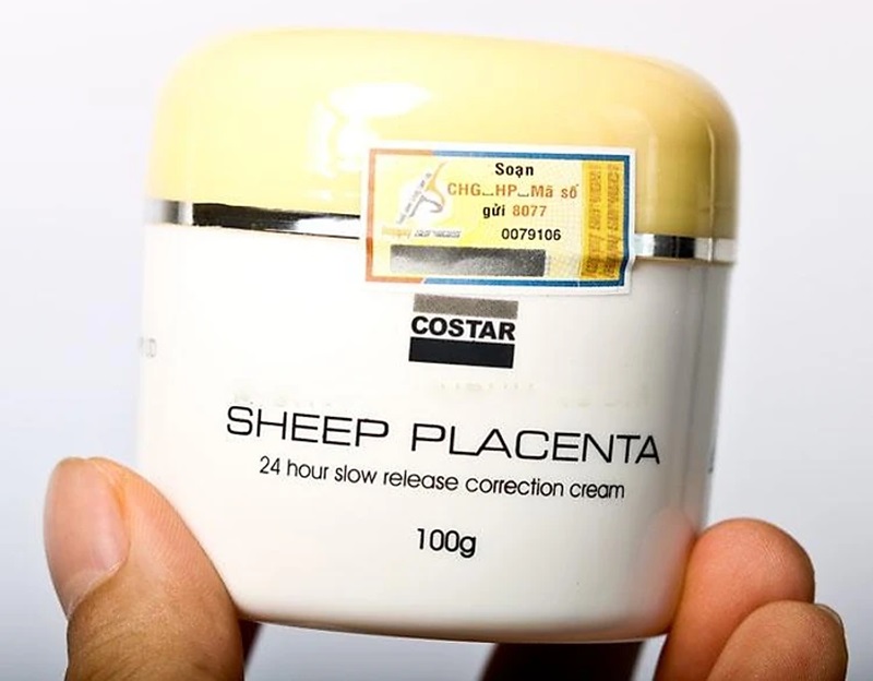 kem duong da nhau thai cuu costar sheep placenta creme