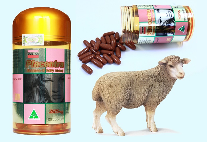 Viên nhau thai cừu Costar 3000mg