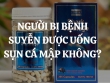 Người bị bệnh suyễn được uống sụn cá mập không?