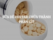 Sữa dê Costar chứa thành phần gì? Tác dụng vượt trội từ thành phần của sữa dê Costar