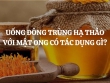 Uống đông trùng hạ thảo với mật ong có tác dụng gì? Cách pha chế đông trùng hạ thảo ngâm mật ong