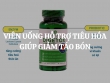 Viên uống hỗ trợ tiêu hóa giúp giảm táo bón bằng cơ chế nào?