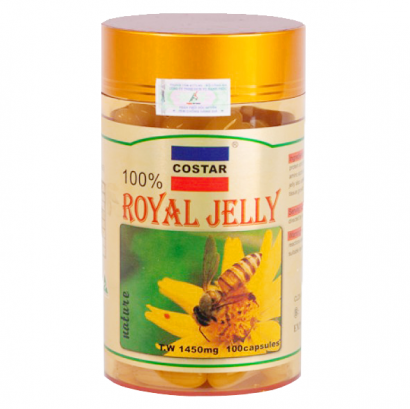 Sữa Ong Chúa Costar Royal Jelly Soft Gel Capsules 1450mg (100 viên)
